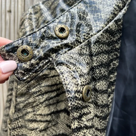 HARRIS WALLACE Vintage Zebra Print Lined Jacket size 10 - Picture 9 of 12